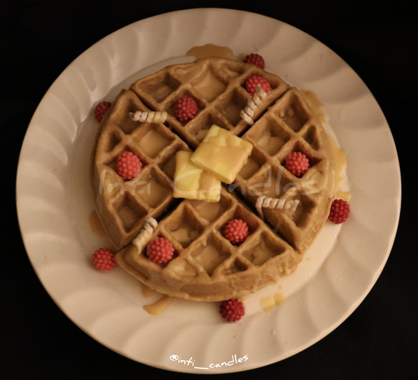 Raspberry Waffle