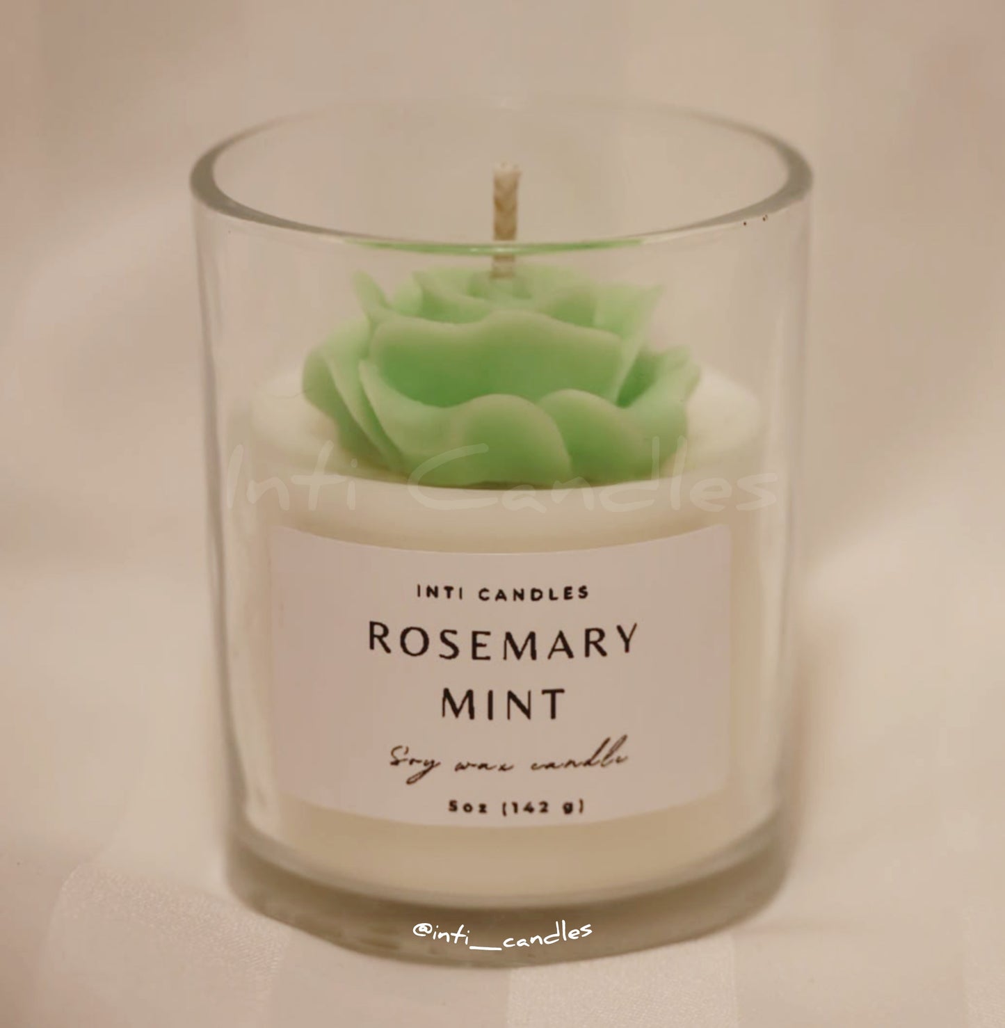Blooming Rose Candle