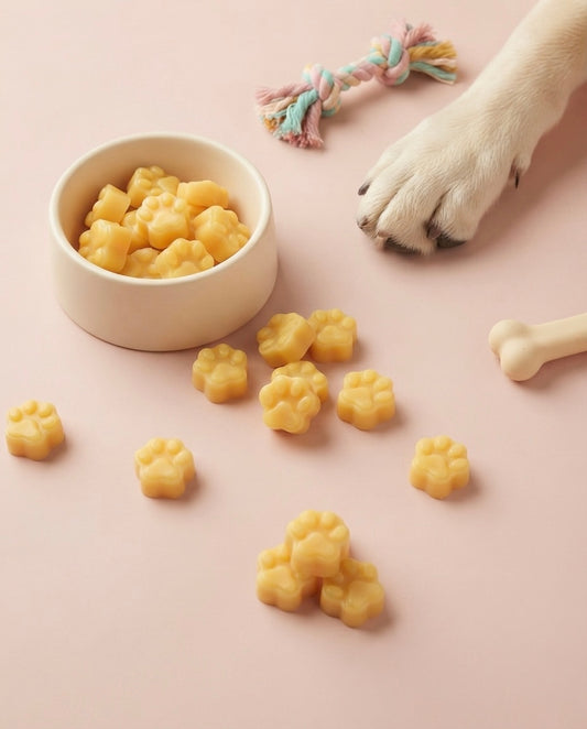 Fresh Oranges Paw Prints